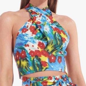 NEVER WORN - Staud Kai Top in floral